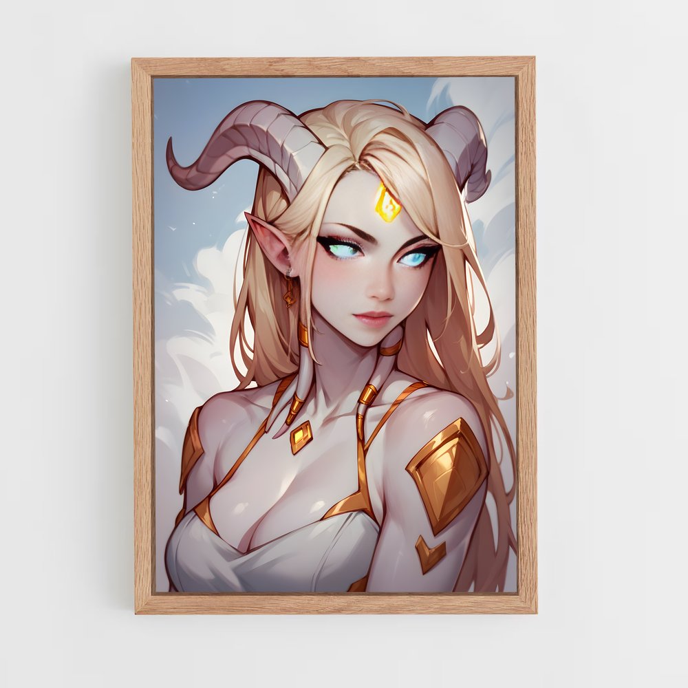 Poster L'Élue des Ombres – affiche World of Warcraft (vue 4)